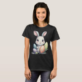 T-shirt Cute Easter Bunny Pun Easter Eggs (Devant entier)