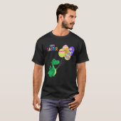 T-shirt Cute Easter Dino Balloon Design (Devant entier)
