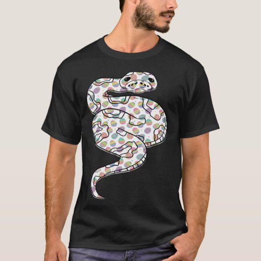 T-shirt Cute Easter Egg Ball Python  Easter Day 2023 (Devant)