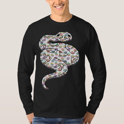 T-shirt Cute Easter Egg Ball Python  Easter Day 2023 (Devant)