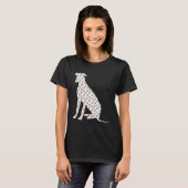 T-shirt Cute Easter Egg Greyhound  Easter Day 2023 (Devant entier)