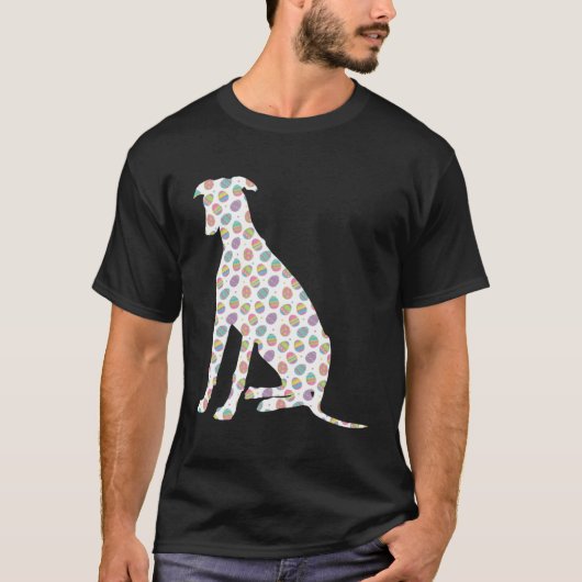 T-shirt Cute Easter Egg Greyhound  Easter Day 2023 (Devant)