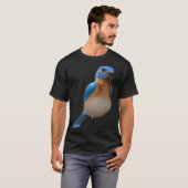 T-shirt Cute Eastern Bluebird Sunset  1 (Devant entier)