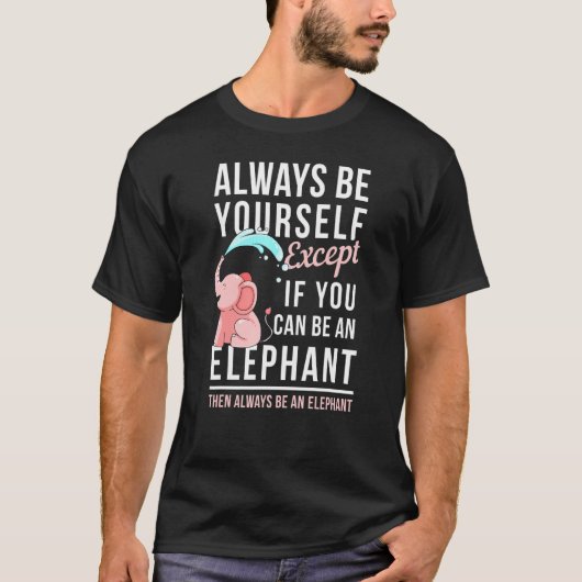 T-shirt Cute Elephant (Devant)