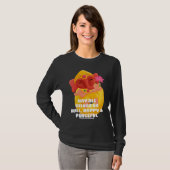 T-shirt Cute Elephant Ganesha Peace Lotus Loving Kindness  (Devant entier)