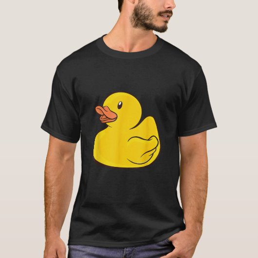 T-shirt Cute En Caoutchouc Canard Canard En Caoutchouc T C (Devant)