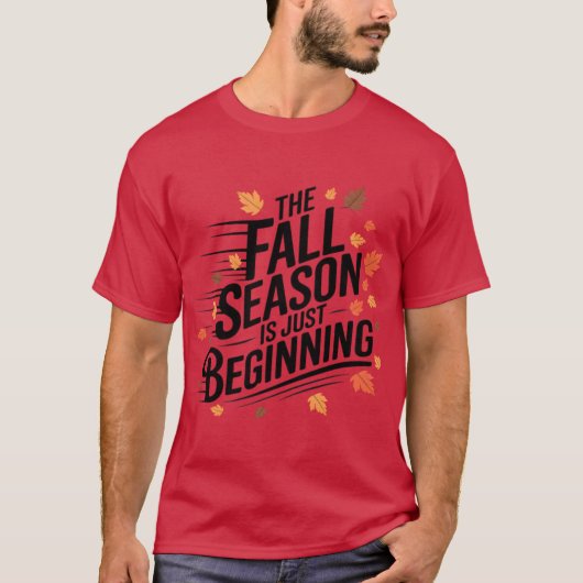 T-shirt Cute Fall Season Gift Retro Floral And Autumn Leav (Devant)