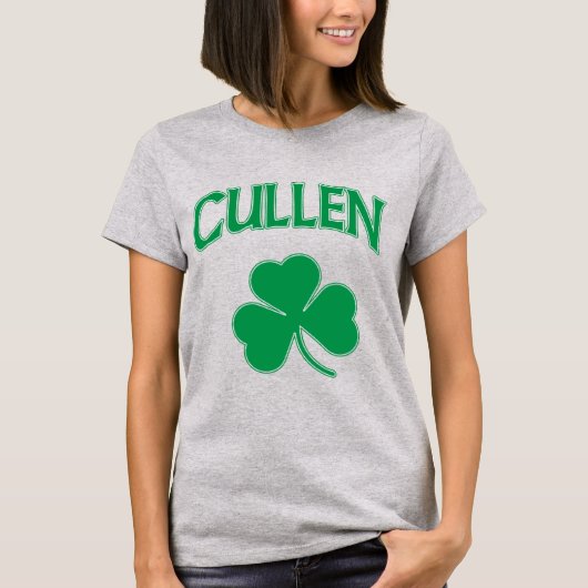 T-shirt Cute famille Cullen Shamrock (Devant)