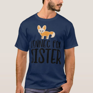 T-shirt Cute Fennec Fo Soeur