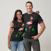 T-shirt Cute Flamant rose Cinco De Mayo Mexicaine Sombrero (Unisexe)