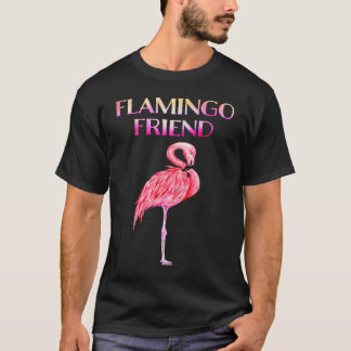 T-shirt Cute Flamingo Friend Awesome Christmas  T