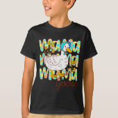 T-shirt Cute Floral Mama Goose Coquette Mother's Day Silly (Devant)