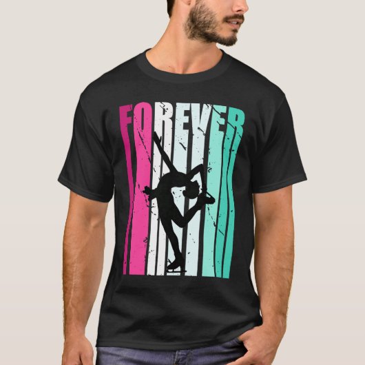 T-shirt Cute Forever Cute Ice Skating Player Team Fan Coac (Devant)