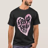 T-shirt Cute Forever Ensemble Graffiti Saint Valentin`Lov (Devant)