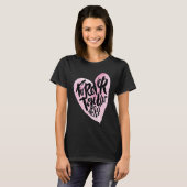 T-shirt Cute Forever Together Graffiti Valentine`s Day Lov (Devant entier)