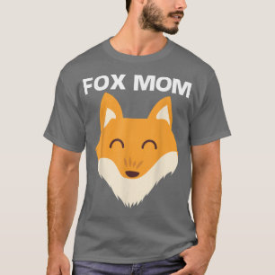 T-shirt Cute Fox Design Pour Maman Femme Mammifère Animal 