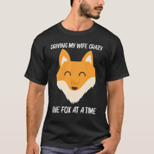 T-shirt Cute Fox Pour Hommes Papa Mammifère Animal Animaux