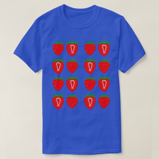 T-shirt Cute fraise Motif Boho Art 2 (Design devant)