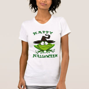 T-shirt Cute Frog avec Casquette de sorcière