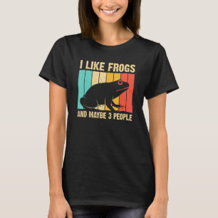 T-shirt Cute Frog Conception Pour Hommes Crapaud Femmes Am