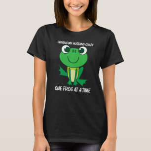 T-shirt Cute Frog Pour Femmes Maman Forêt Zoo Animaux Anim