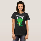 T-shirt Cute Frog Pour Femmes Maman Forêt Zoo Animaux Anim (Devant entier)