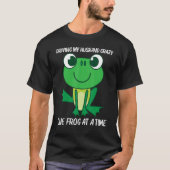 T-shirt Cute Frog Pour Femmes Maman Forêt Zoo Animaux Anim (Devant)