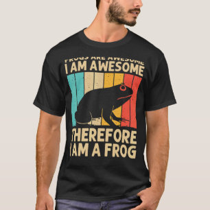 T-shirt Cute Frog Pour Hommes Femme Grenouille Toile Anima