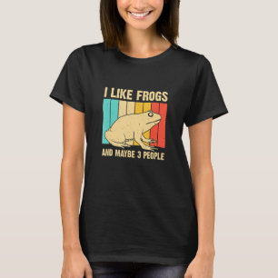 T-shirt Cute Frog Pour Les Hommes Crapauds Femmes Animaux 