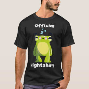 T-shirt Cute Frog Sleepshirt Nightshirt Sleep Pa