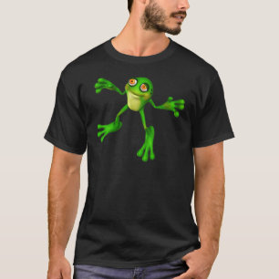 T-shirt Cute Froggy verte
