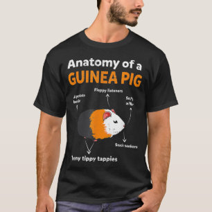 T-shirt Cute Funny Animal Guinéen Cochon Propriétaire Cade