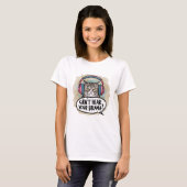 T-shirt Cute Funny Chat ne peut pas entendre votre drame (Devant entier)