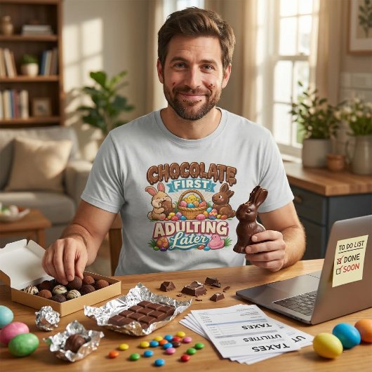 T-shirt Cute & Funny Spring Holiday Chocolate Lover