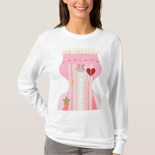 T-shirt Cute Funny Valentine's Day Corset Bustier