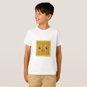 T-shirt Cute gaufre (Devant entier)
