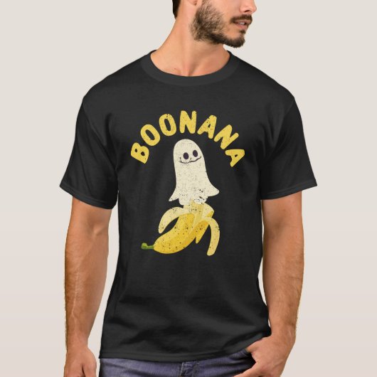 T-shirt Cute ghost banana Halloween costume (Devant)