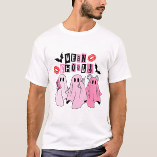 T-shirt Cute Ghost Mean Ghouls Drôle Costume Halloween Spo