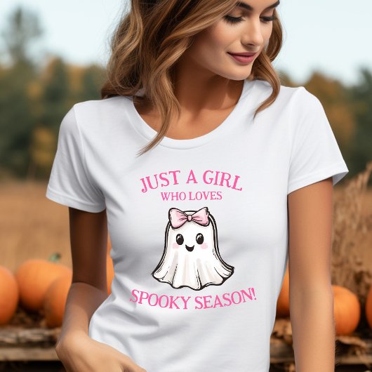 T-shirt Cute Ghost Spooky Season Halloween Shirt