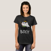 T-shirt Cute Ghosts with Magic Cauldroon  Magic Potion Boo (Devant entier)
