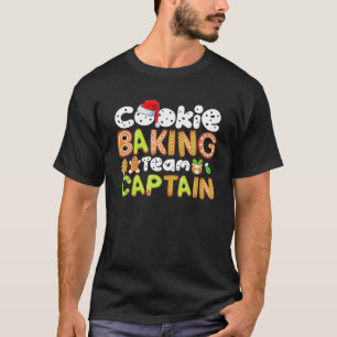 T-shirt Cute Gingerbread Christmas Family Cookie Baking Te