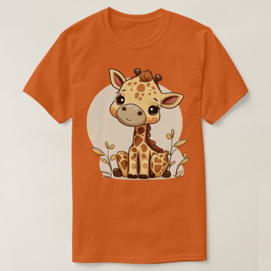 T-shirt Cute Giraffe (Design devant)