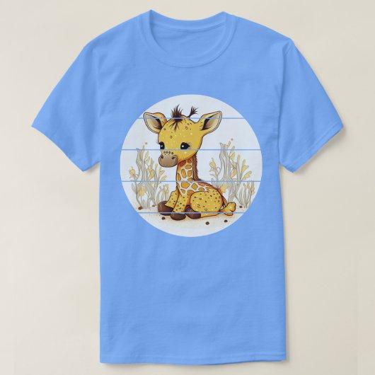 T-shirt Cute Giraffe 1 (Design devant)
