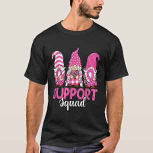 T-shirt Cute Gnome Support Squad Sensibilisation au cancer