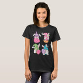 T-shirt Cute Gnomes Premium Tri-blend (Devant entier)
