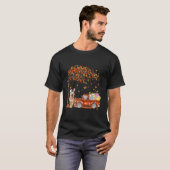 T-shirt Cute Golden Retriever Egg Tree Easter Day Dog Dad (Devant entier)