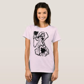 T-shirt Cute Goth Girl (Devant entier)