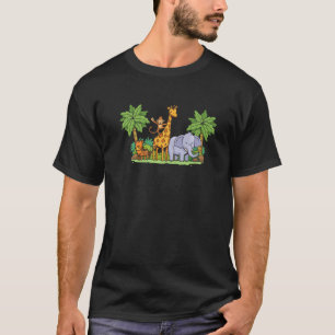 T-shirt Cute Graphic Animal Keeper Zoo Keeper Amoureux des