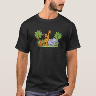 T-shirt Cute Graphic Animal Keeper Zoo Keeper Amoureux des