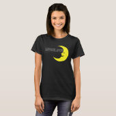 T-shirt Cute Graphic Tees  Moon Pie (Devant entier)